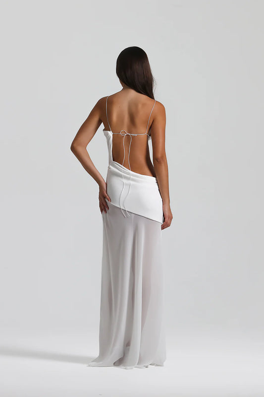 Dahlia Dress – White (Natalie Rolt)