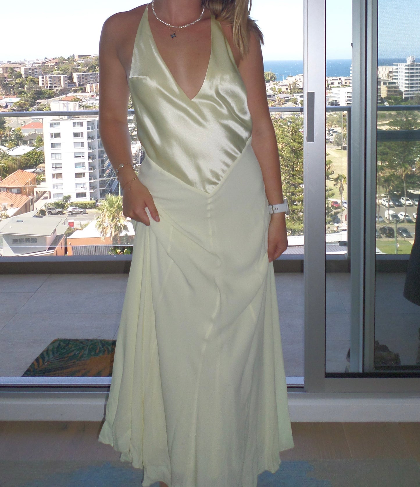 Girls With Gems - Jaz Hand Sneaky Link Maxi (Butter Yellow)