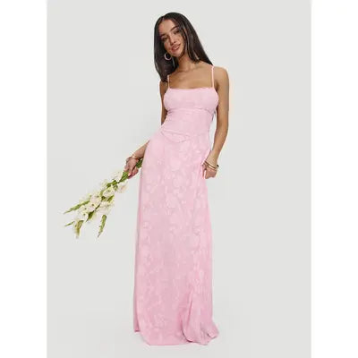 Princess Polly - South of France Maxi (Pink)