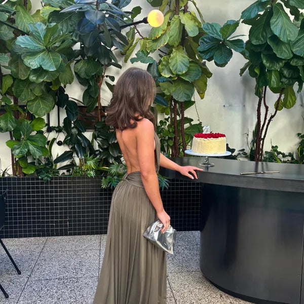Arcina Ori - Santina Dress (Khaki)