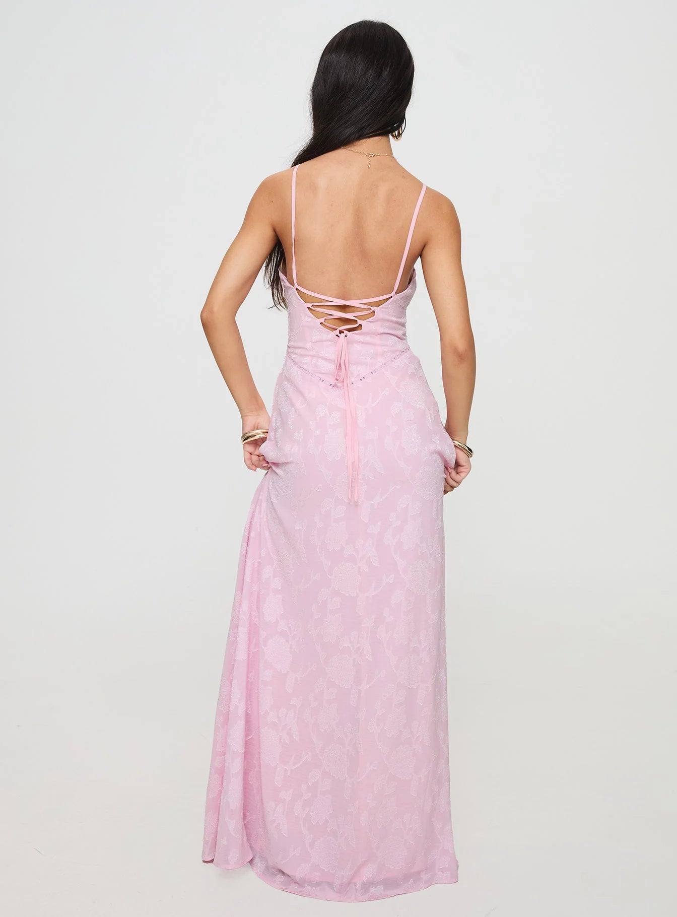 Princess Polly - South of France Maxi (Pink)