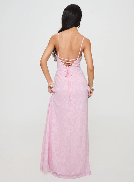 Princess Polly - South of France Maxi (Pink)