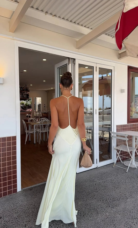 Girls With Gems - Jaz Hand Sneaky Link Maxi (Butter Yellow)