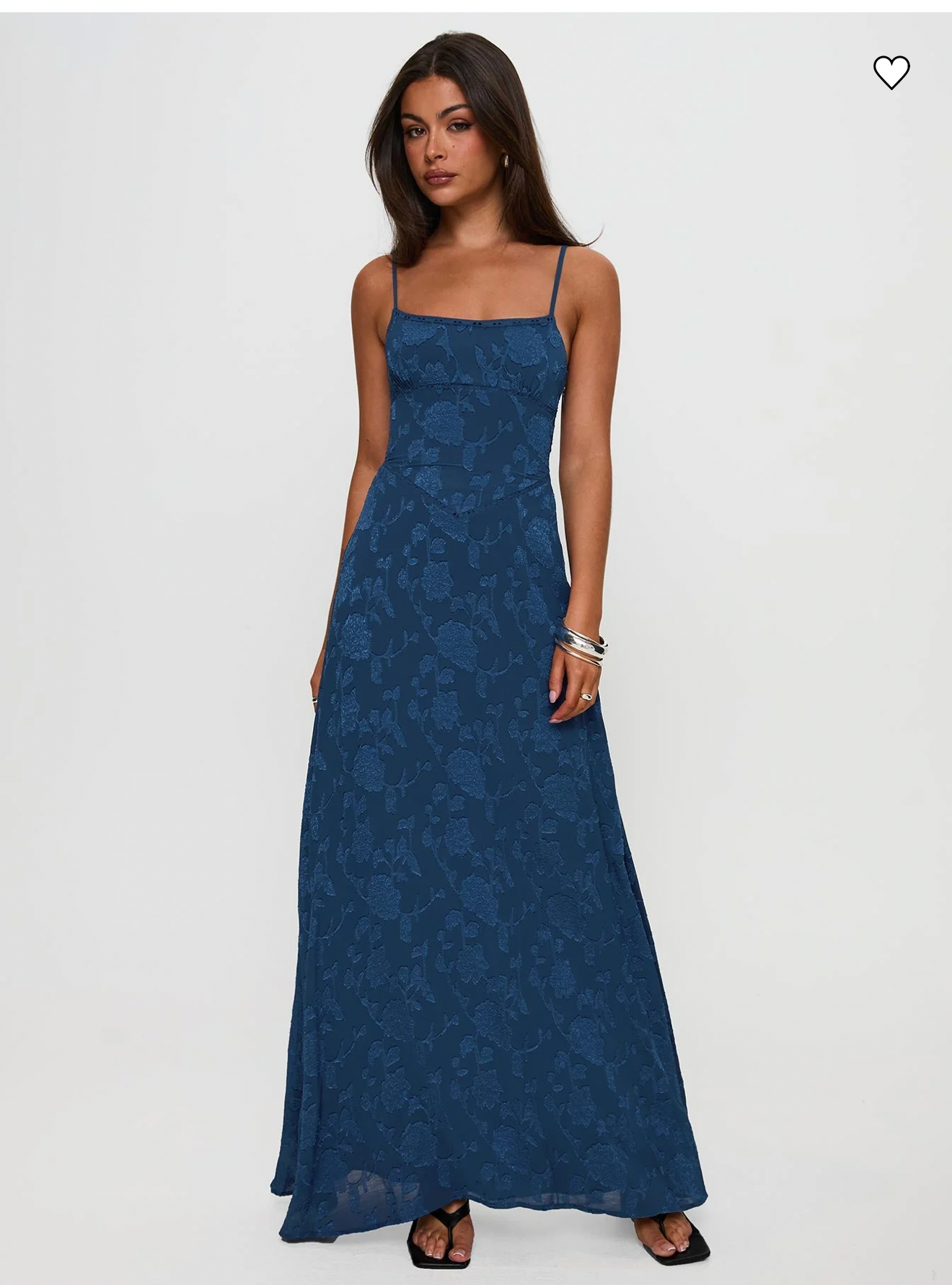 Princess Polly – South of France Maxi (Navy)