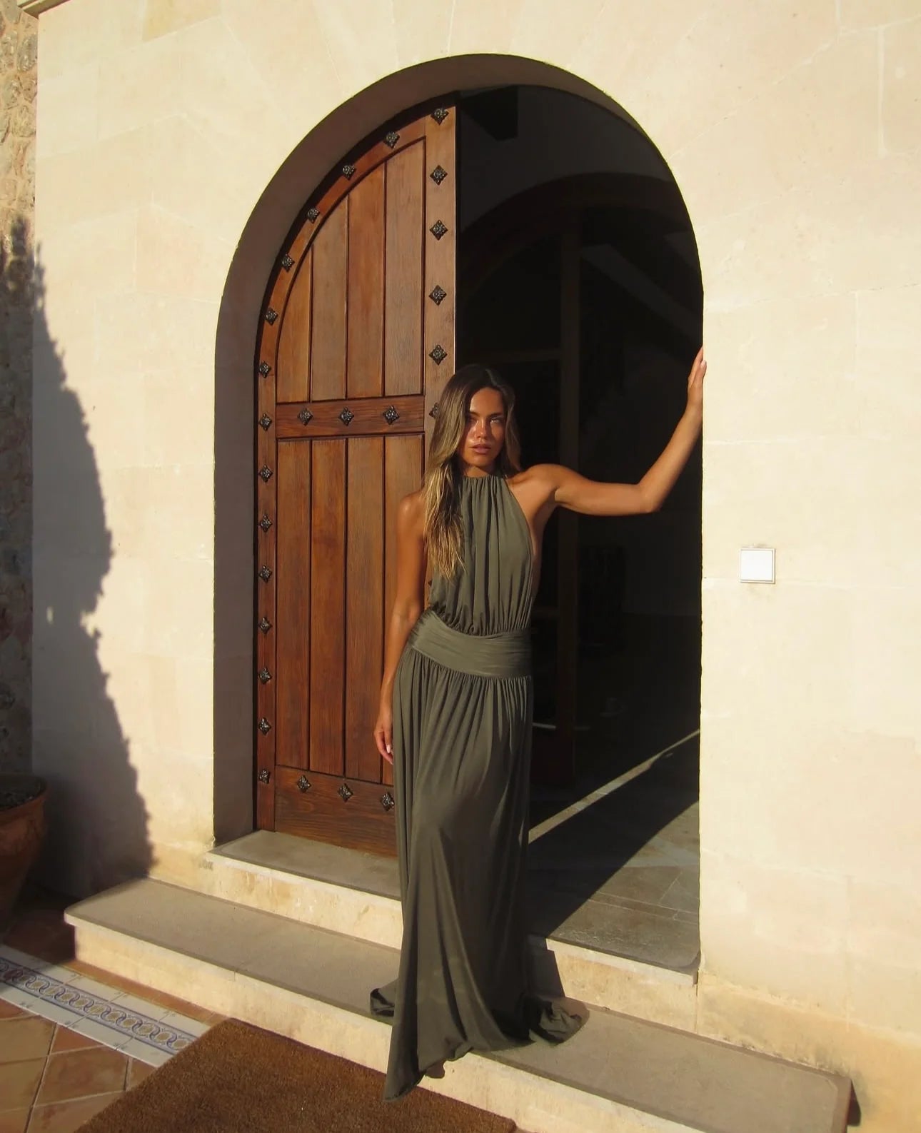 Arcina Ori - Santina Dress (Khaki)