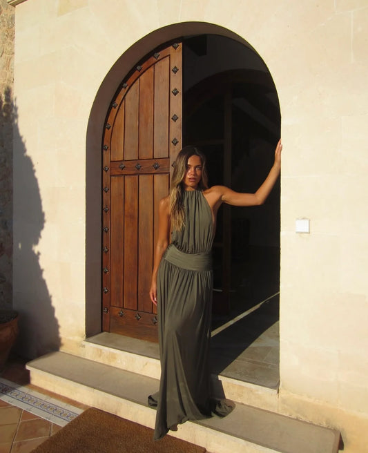 Arcina Ori - Santina Dress (Khaki)