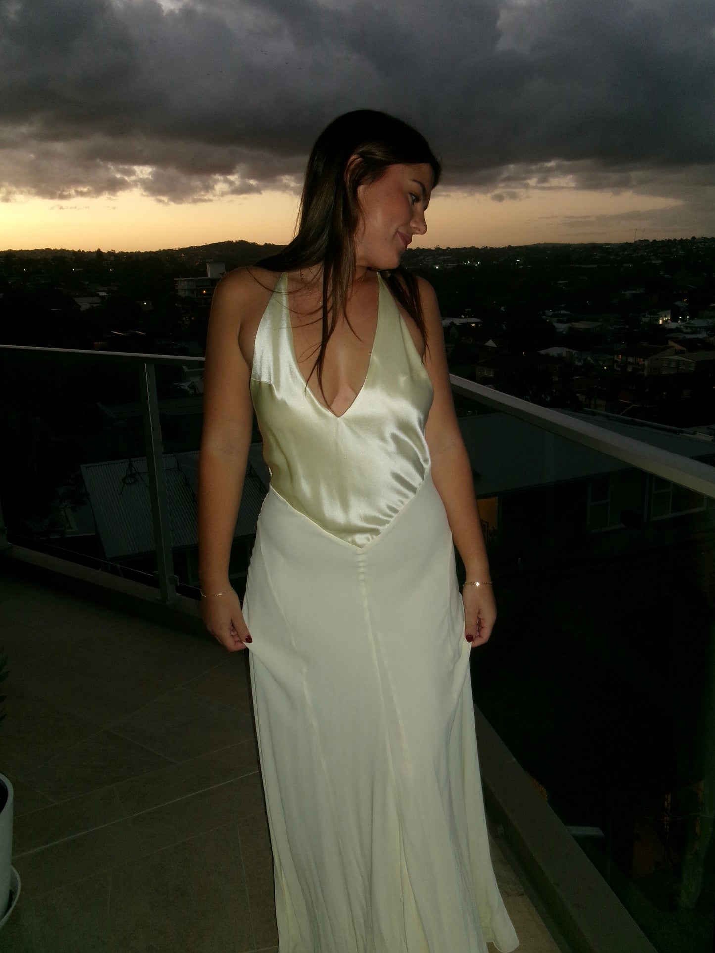 Girls With Gems - Jaz Hand Sneaky Link Maxi (Butter Yellow)