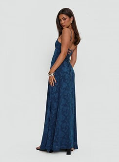 Princess Polly – South of France Maxi (Navy)