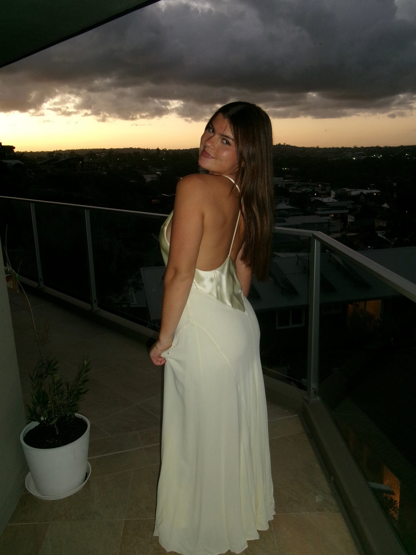 Girls With Gems - Jaz Hand Sneaky Link Maxi (Butter Yellow)