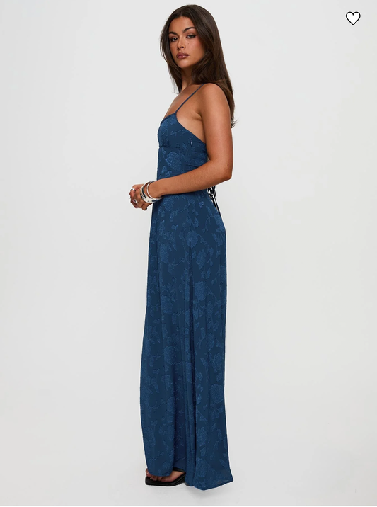 Princess Polly – South of France Maxi (Navy)