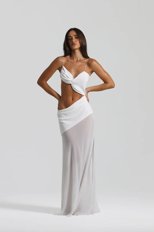 Dahlia Dress – White (Natalie Rolt)