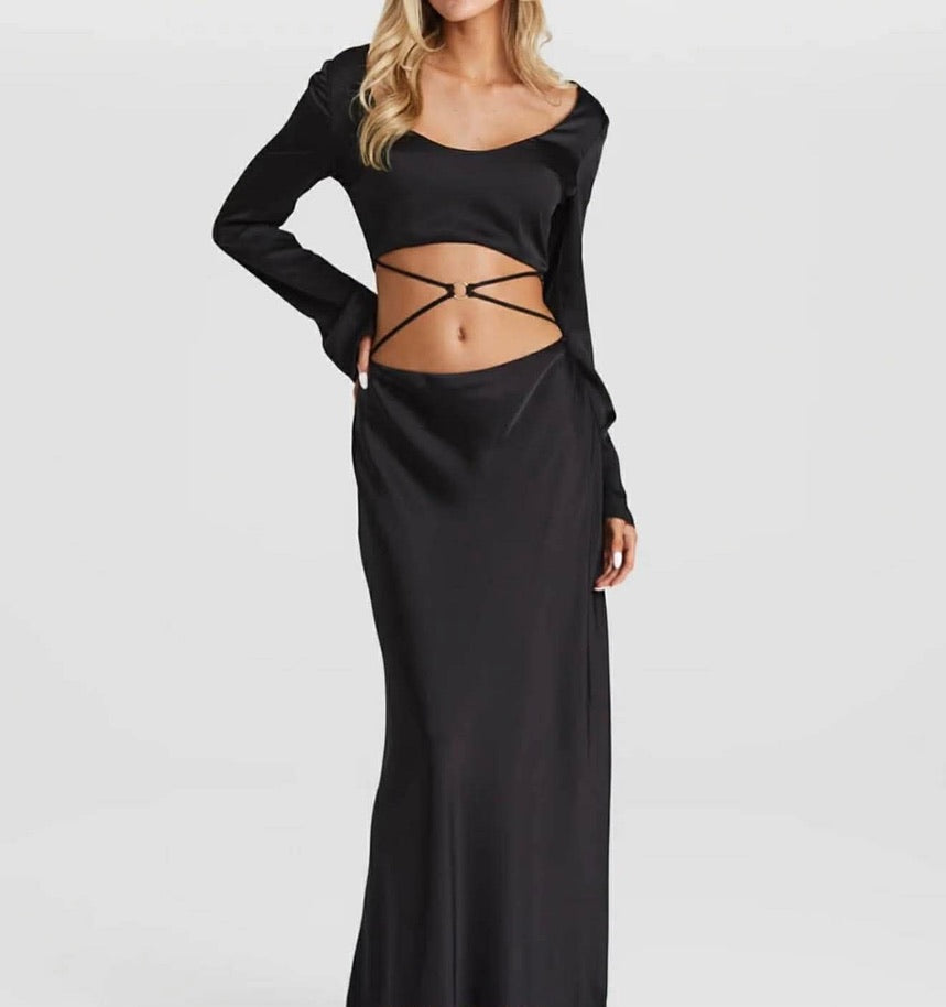 Sasha Therese - Sofia Dress (Black)