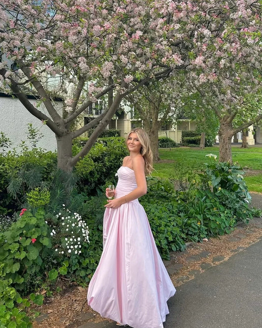 Aje – Violette Bubble Hem Maxi (Pink)