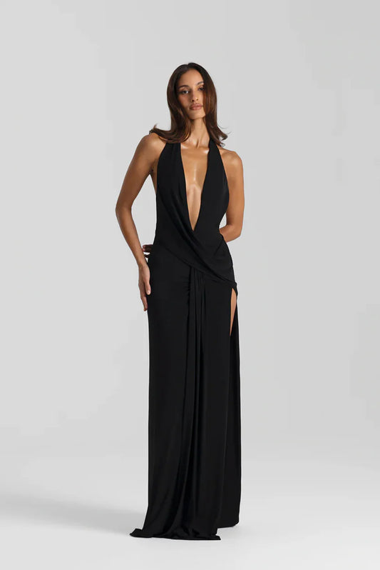 Natalie Rolt - Winona Gown (Black)