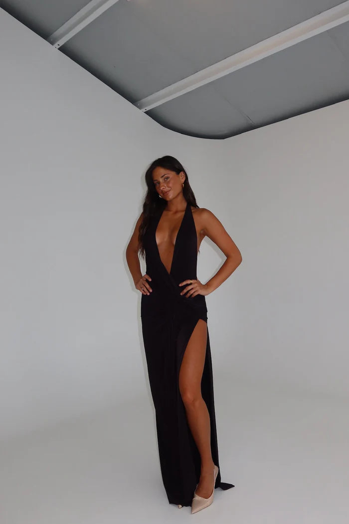 Natalie Rolt - Winona Gown (Black)
