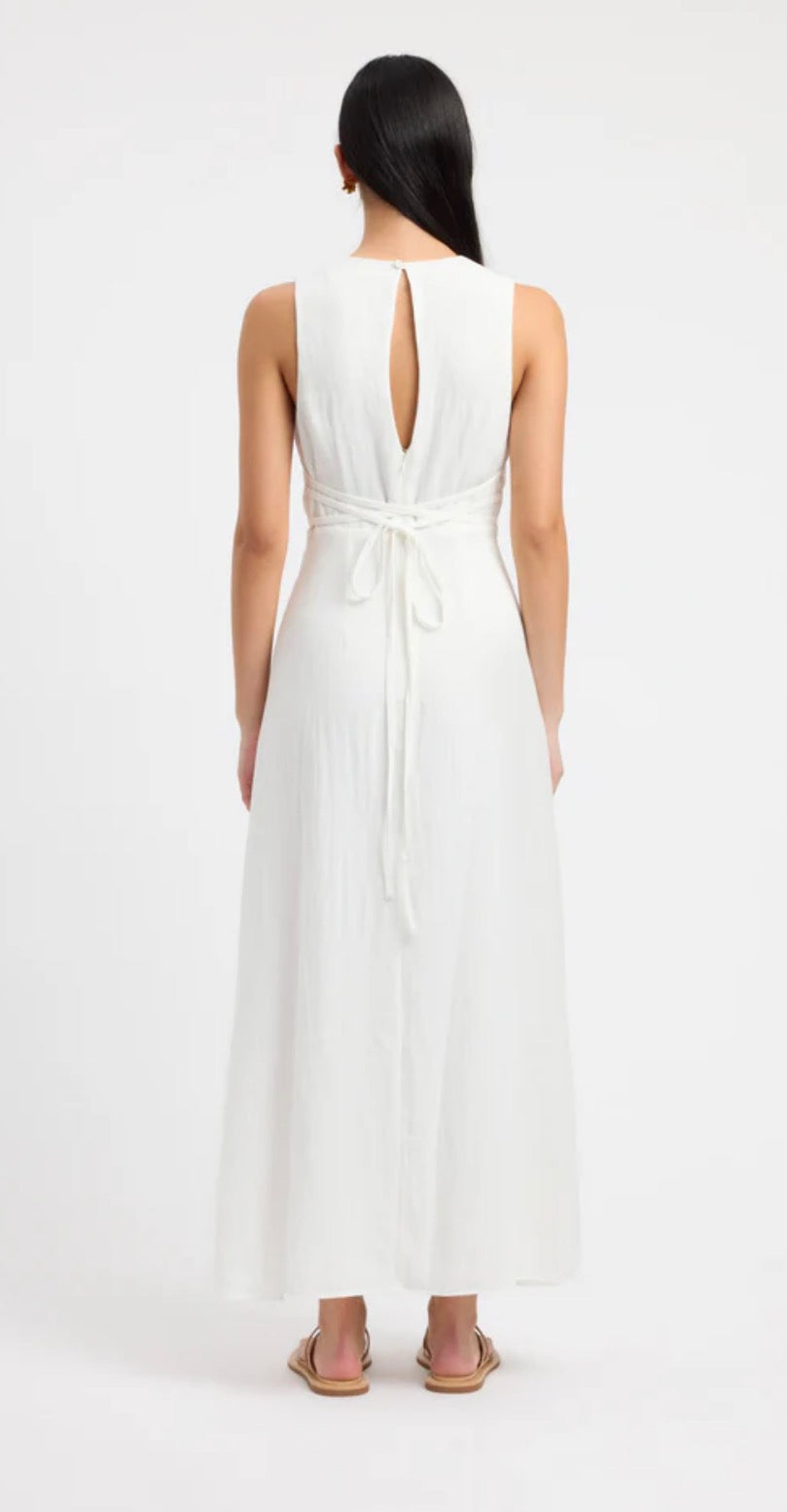 Kookai – Hayman Deep V Maxi (White)
