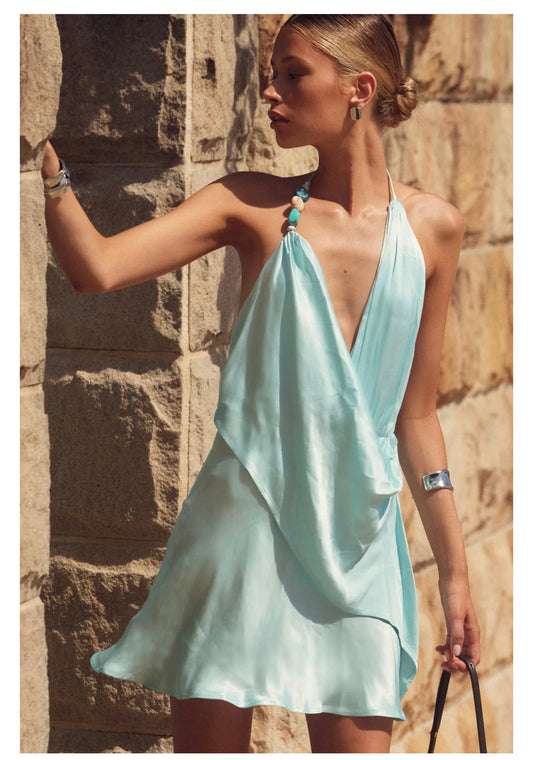 SNDYS – Rosita Mini Dress (Blue)