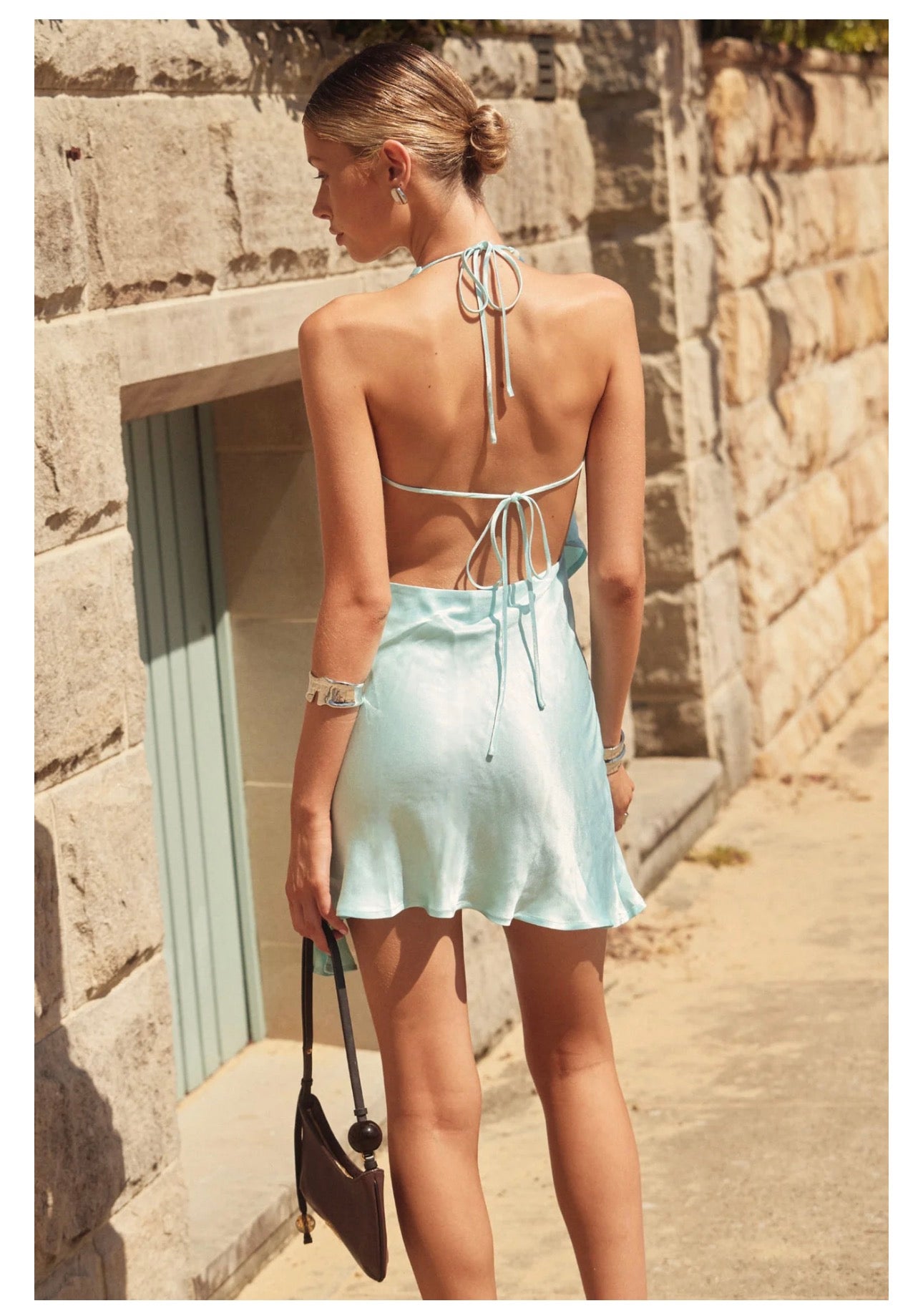 SNDYS – Rosita Mini Dress (Blue)