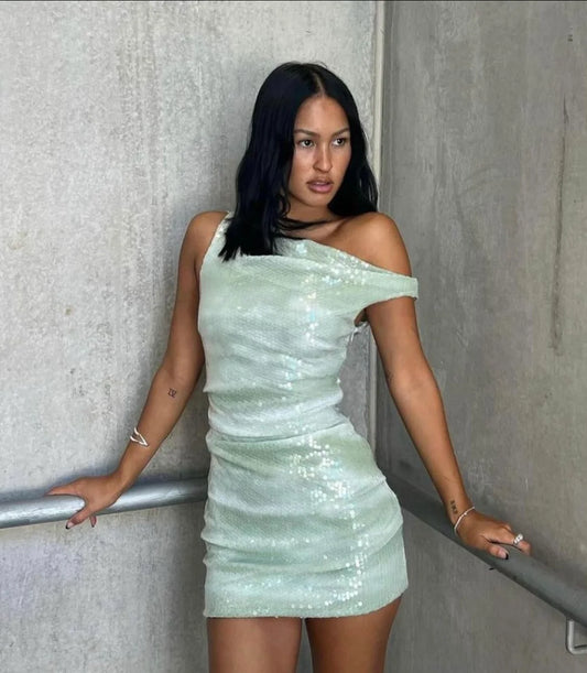 Bec and Bridge - Brydie Asym Mini (Green)