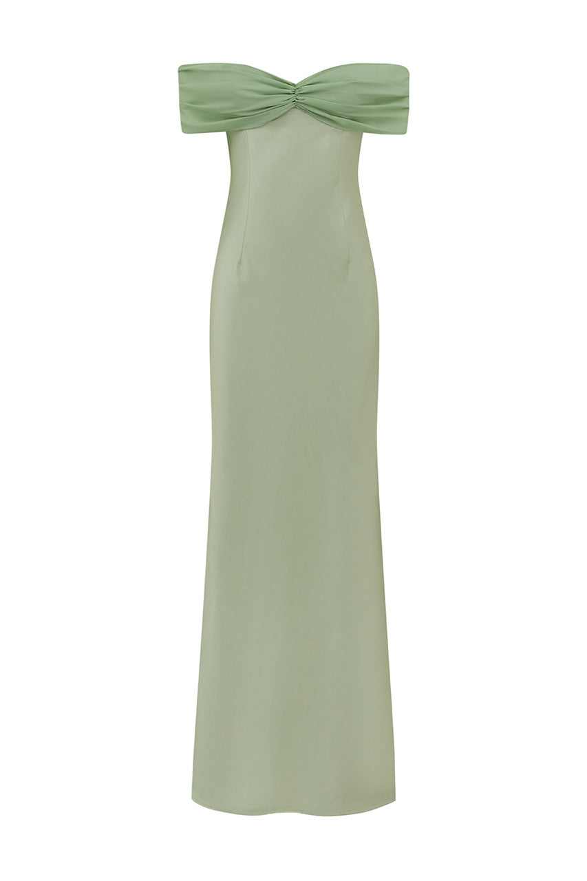 Kadie Off-The-Shoulder Maxi — Runaway The Label