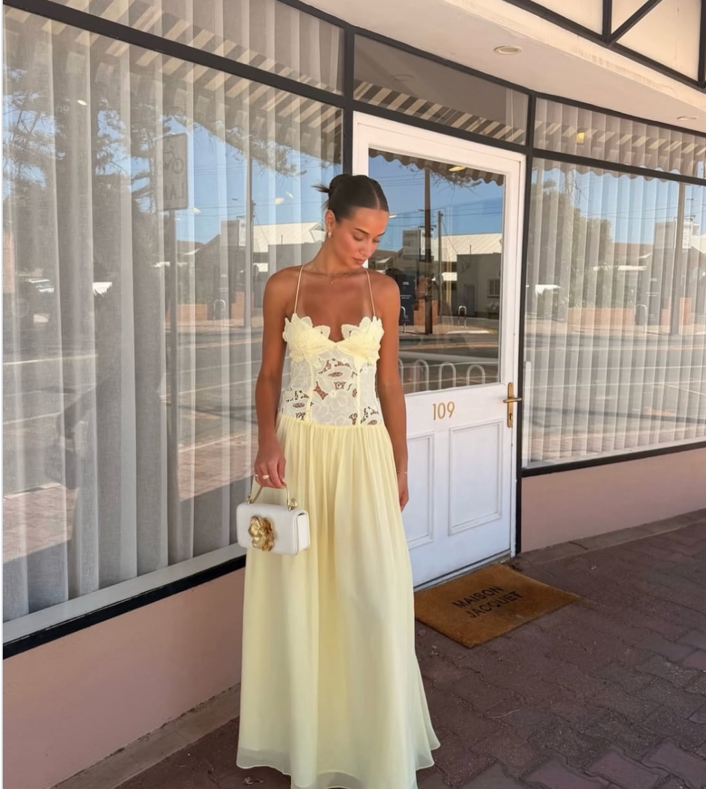 Hansen and Gretel - Stephanie Maxi (Butter Yellow)