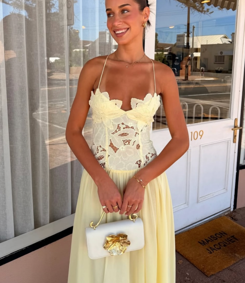 Hansen and Gretel - Stephanie Maxi (Butter Yellow)