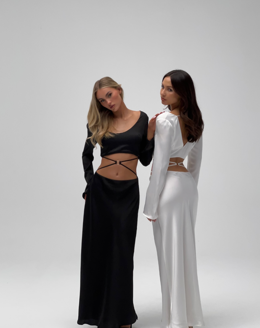 Sasha Therese - Sofia Dress (Black)