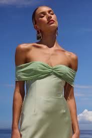 Kadie Off-The-Shoulder Maxi — Runaway The Label